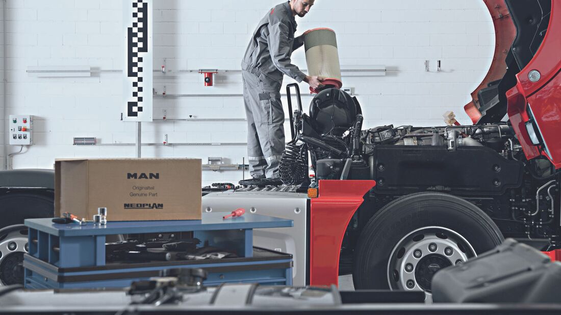 MAN erhält Service-Betrieb aufrecht