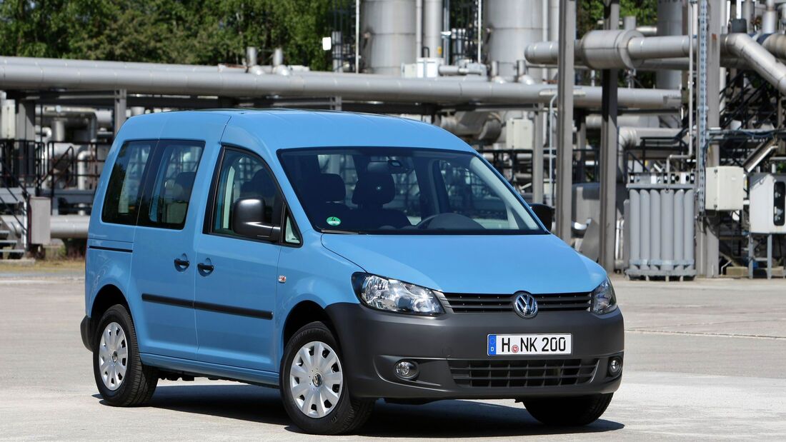 VW Caddy fährt mit Autogas