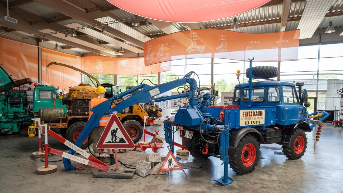 Der Unimog als Baumeister