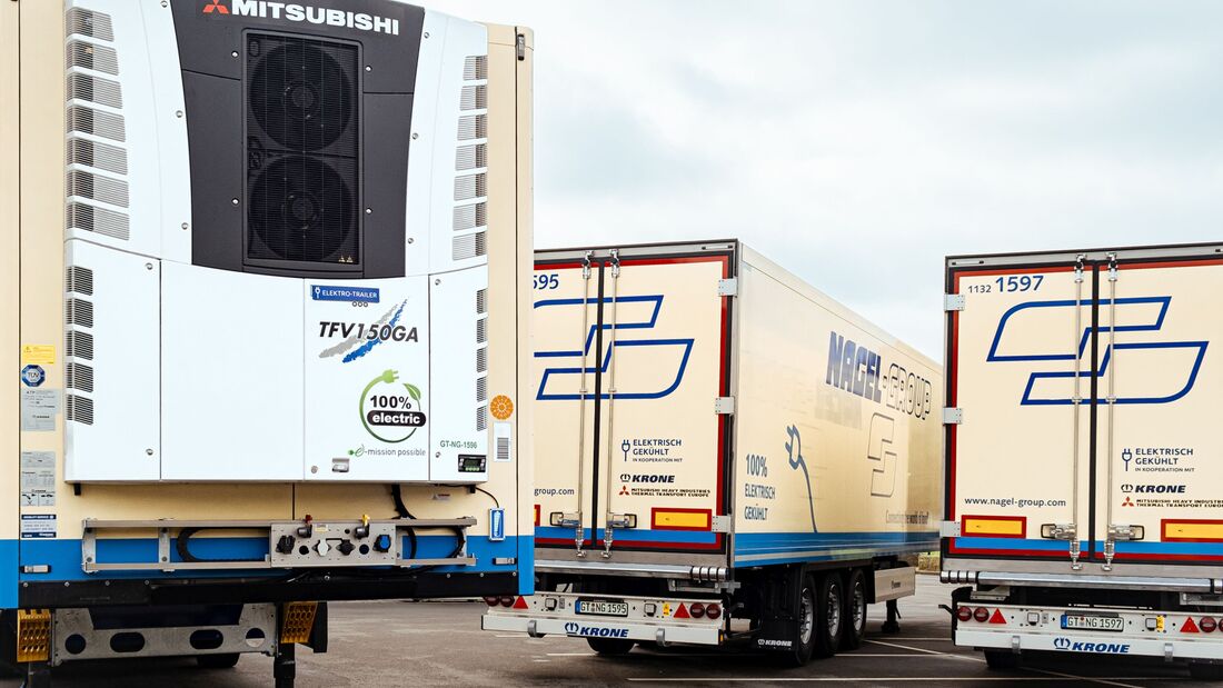 Nagel-Group nimmt E-Trailer in Betrieb