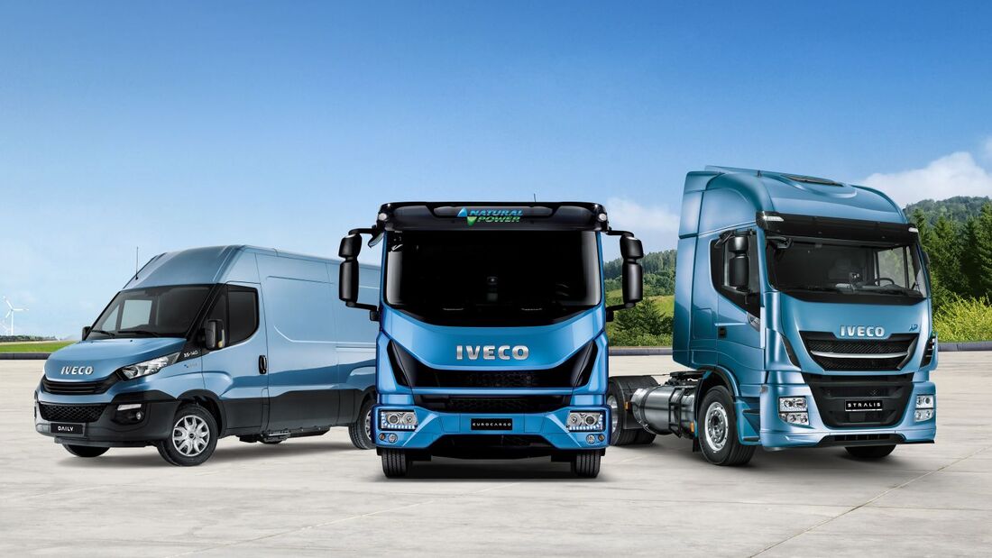 Iveco zeigt Methangas-Modelle