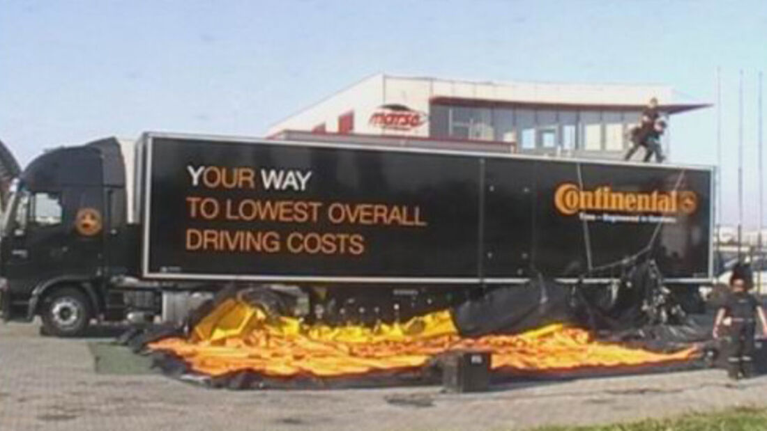 Auf Tour mit einem Showtruck in Rumänien