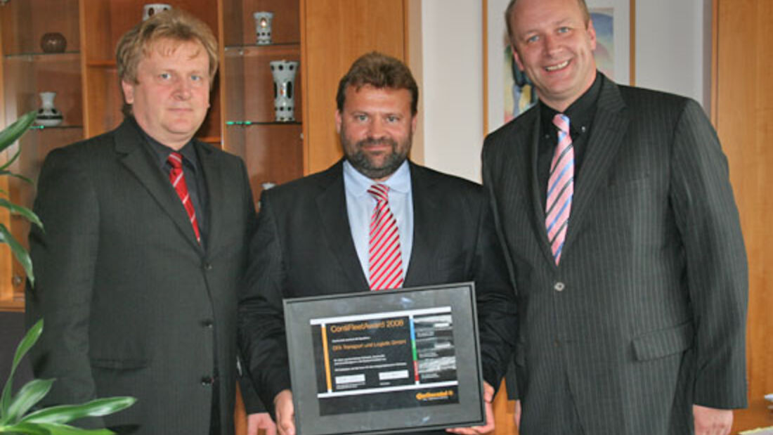 Der dritte ContiFleetAward geht an die DFA in Ronneburg