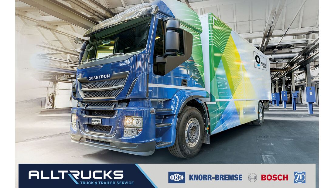 Quantron tritt Alltrucks-Netzwerk bei