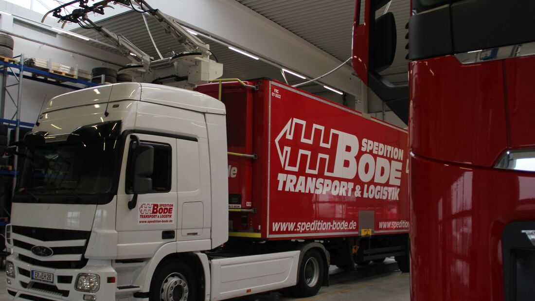 Feldversuch mit Oberleitungs-Lkw kommt voran