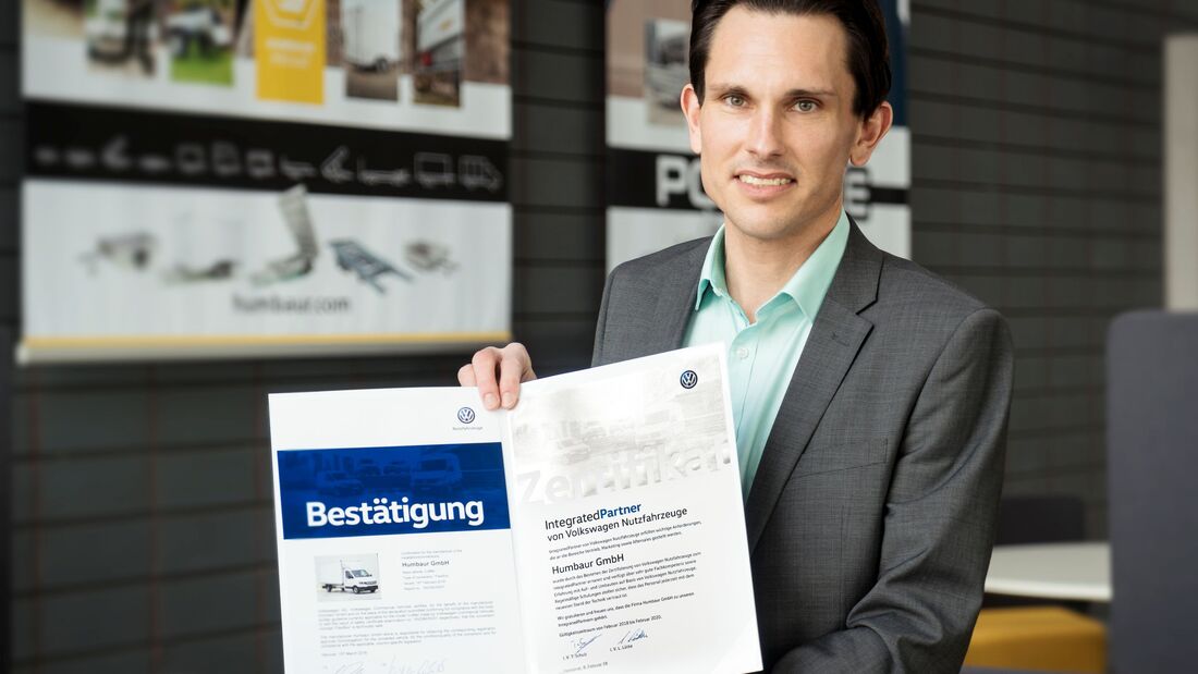 Humbaur ist VW Nutzfahrzeuge Integrated Partner