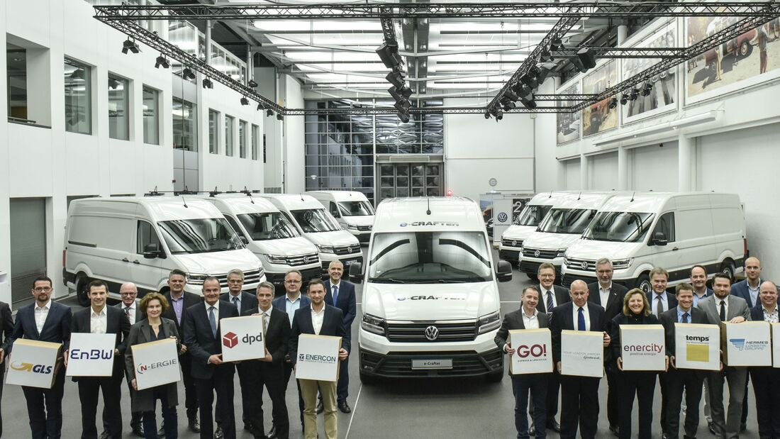 Erste Elektro-Transporter im Testbetrieb