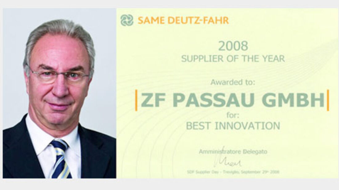 ZF Passau erhält Innovationspreis