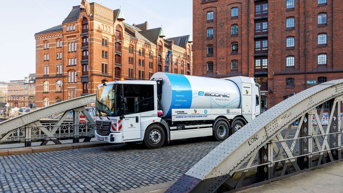 eEconic auf Entsorger-Tour in Hamburg