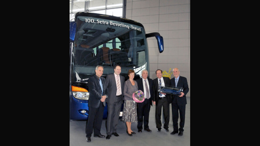 Besseling Travel übernimmt den 100. Setra
