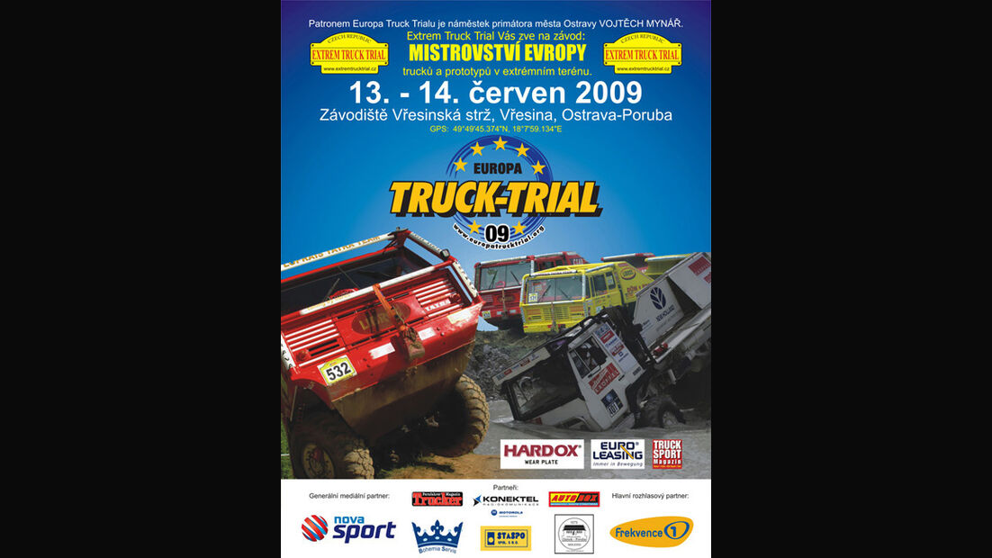 2. Lauf zur Trucktrial Europameisterschaft 2009