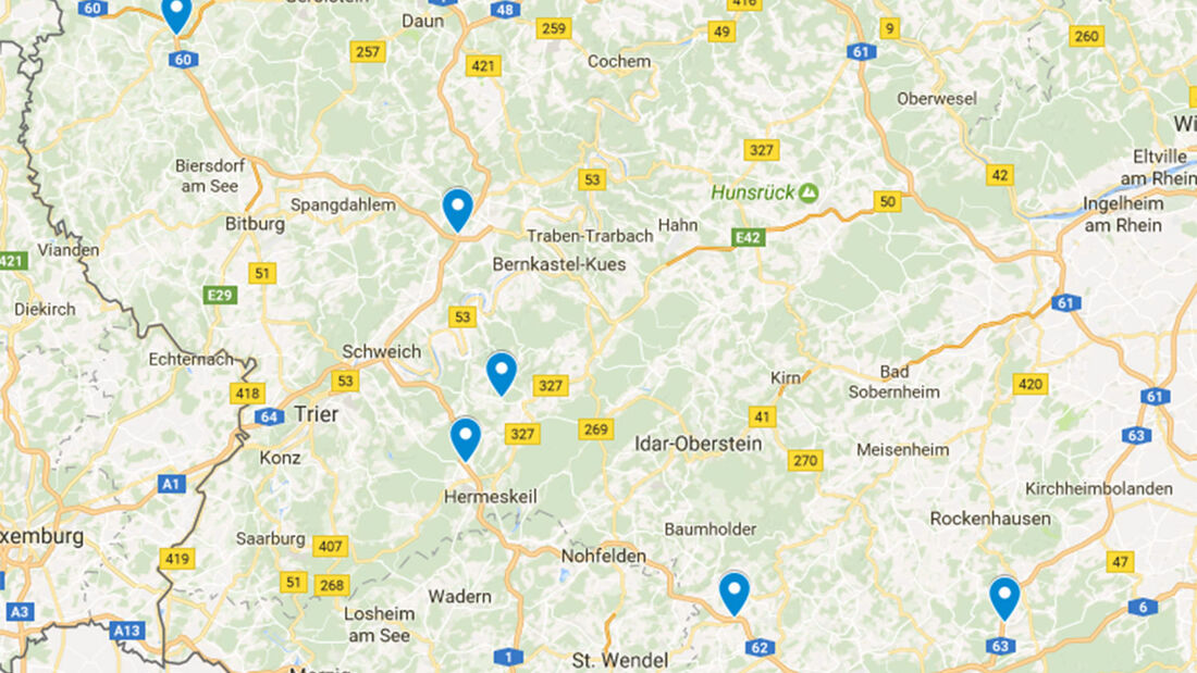 lastauto omnibus Teststrecke ab 2010