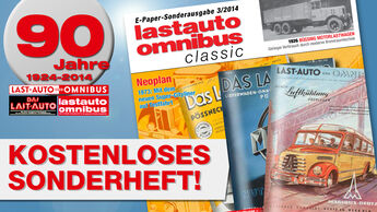 lastauto omnibus feiert 90-jähriges Jubiläum mit dem dritten Sonderheft Classic