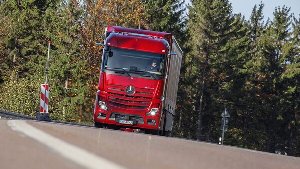 mercedes, benz, actros, ppc, tempomat