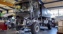 mkr, rallye, truck, werkstatt