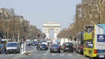 paris, champs-elysees, straße