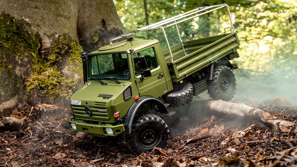 scalart, modell, unimog