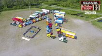 scania, v8, luftbild, oldtimer, festival, treffen