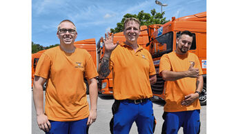 spedition, rüdinger, aktion gute fahrer