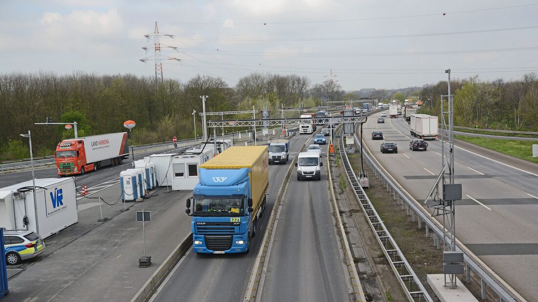 stau, rheinbrücke, autobahn, a4