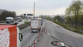 stau, rheinbrücke, autobahn, a4
