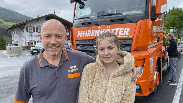 tochter, ferien, tour, fehrenkötter