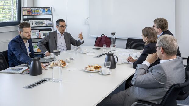 v. li.: ???, Cem Özdemir, Oliver Trost, Andrea Ertl, Ralf Lanzinger