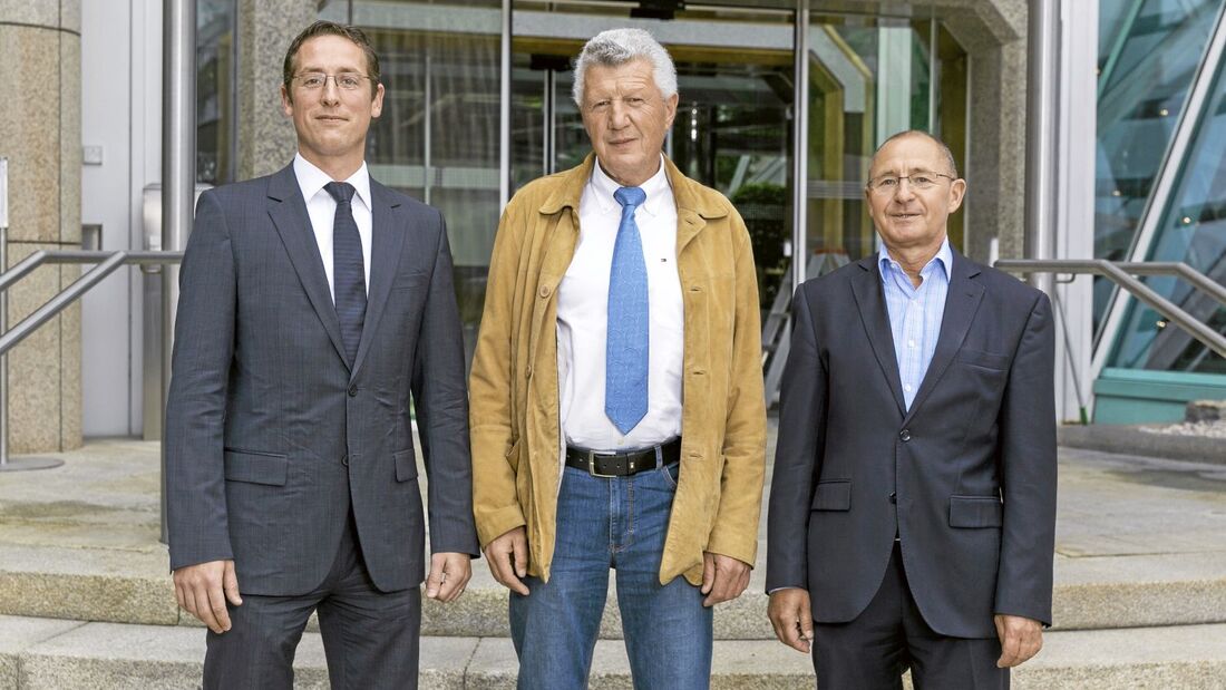 v. li.: Jens Bottenhorn, S.T.a.R., Hubert Staroske, ILN International Logistic Network, Andreas JÃ¤schke, VTL