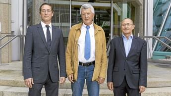 v. li.: Jens Bottenhorn, S.T.a.R., Hubert Staroske, ILN International Logistic Network, Andreas JÃ¤schke, VTL