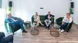 v. li. Ruedinger, Ilona Juengst, Rainer Schmitt, Simon Brunner