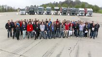 young, professionals, truck, award, münsingen, 2013, test, gruppenfoto